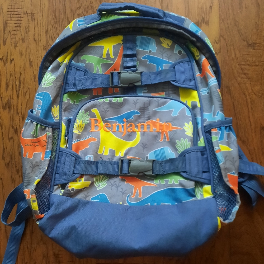 Pottery Barn Kids Backpack Dinosaurs Benjamin